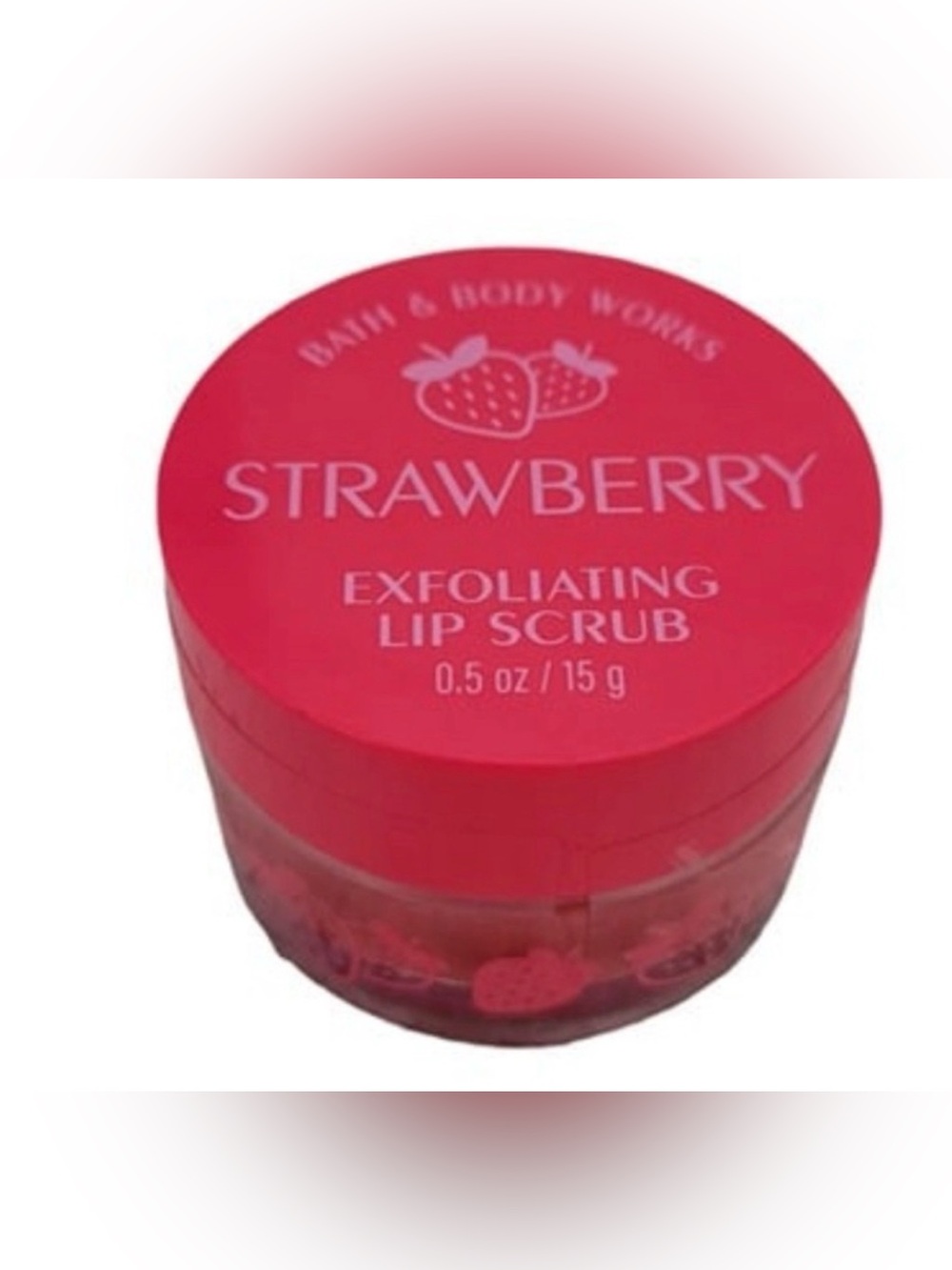 NEW: Bath & Body Works Strawberry Scrub Lip Care Scrub #1
